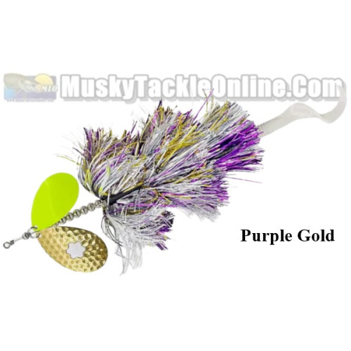 SavageBladesDoublePurpleGold-